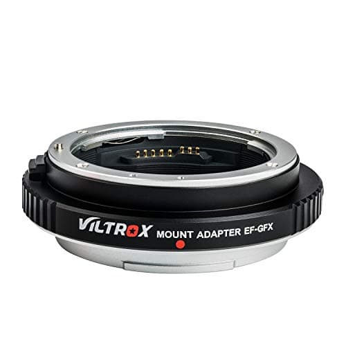 Image of VILTROX EF-GFX Autofocus Lens Mount Adapter with Aperture Control, EXIF Transmission for Canon EOS EF Lens to Fujifilm Fuji GFX 100 50S 50R Camera