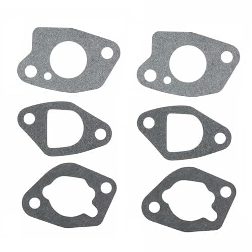 Image of BOOSTI 2x Carburettor Gasket Set for Scheppach HP1100S HP1200S HP1300S HP1800S HP1900S HP2000S HP2300S HP2500S Petrol Vibrating Plates