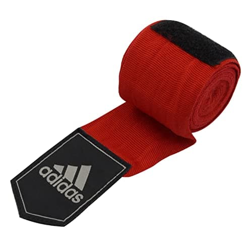 Image of adidas Boxing Crepe Bandage Hand Wraps Red, 2 x 350cm, adibp03