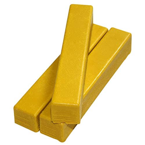 Image of Walters WKL All Purpose Wax Crayons for Marking All Surfaces (Pack of 3, Yellow)
