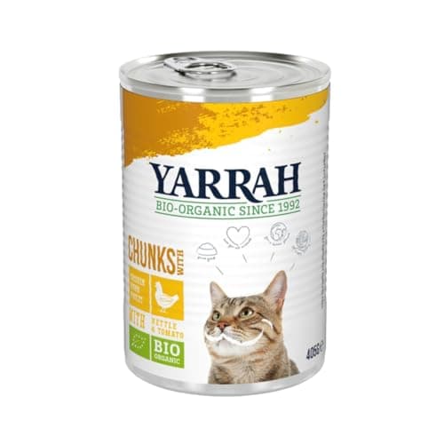 Image of Yarrah - Cat Food Chunks with Chicken Bio - 12 x 405g