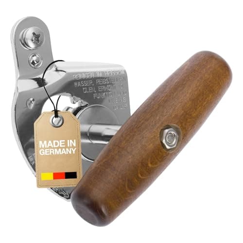 Image of Westmark Heavy Duty Can Opener, For Commercial Use, Suitable For Food Service-Sized Cans, Steel/Wood, Titan, 12242260