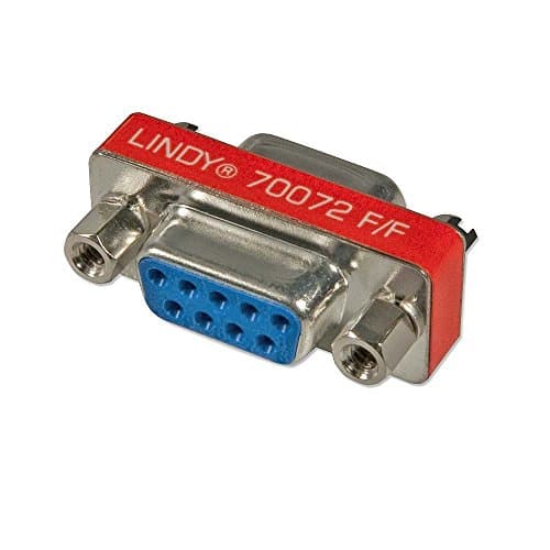 Image of LINDY Mini Gender Changer 9 Way D Female/Female