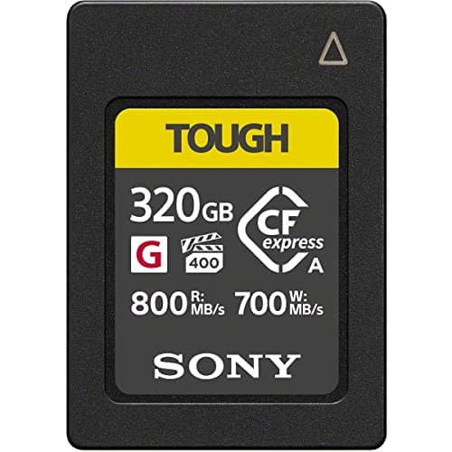Image of Sony 320Gb CEA-G Series CFexpress Type A Memory Card