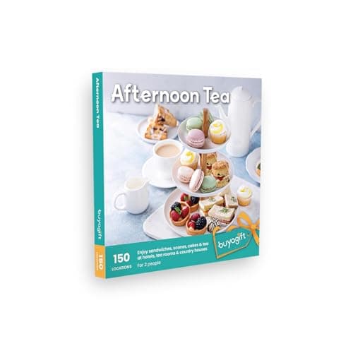 Image of Buyagift Afternoon Tea Gift Experience Box - 150 traditional afternoon tea experiences across the UK