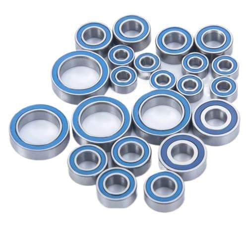 Image of Rc Bearing Toys Parts For Team Associated B6.2 For Buggy 1/10 22Pcs Metal Wheel Hubs Axle Rubber Sealed Bearing Set RC Car Upgrade Parts Model