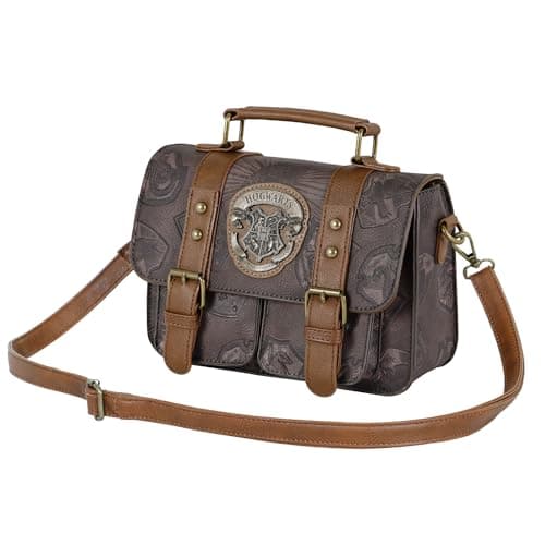 Image of Harry Potter Pride-Satchel Small Shoulder Bag, Brown, 23 x 19 cm