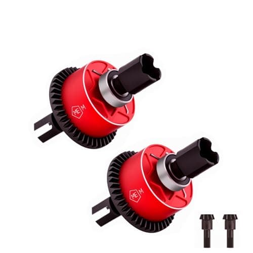 Image of Mesimsple 2Pcs Enhanced Version 43T 10T Front Rear Differential Diff Gear Kit for Arrma 1/7 Felony Limitless Infraction Fireteam Mojave 1/8 Outcast Kraton Talion Typhon Notorious 6S Upgrades Part