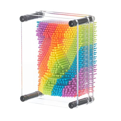 Image of Rainbow Pin Art - Create Mesmerising 3D Relief Images