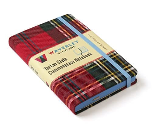 Image of Maclean of Duart Notebook: Waverley Genuine Scottish Tartan Notebook