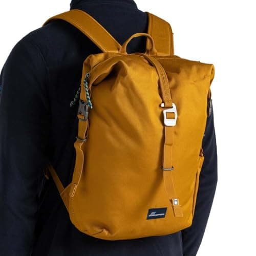 Image of Craghoppers Mens 16L Kiwi II Classic Rolltop Backpack, Dark Butterscotch