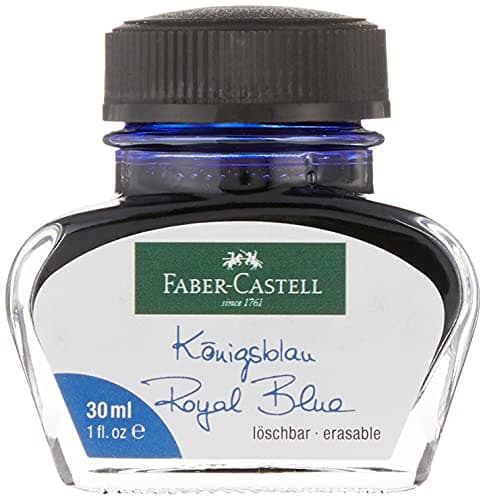 Image of Faber-Castell 149839 Ink Bottle Washable 30 ml Royal Blue