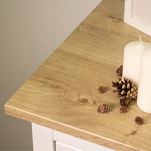 Image of Vinyl Warehouse 5m x 90cm d-c-fix Ribbeck Oak Wood Sticky Back Vinyl Furniture Wrap 200-5603