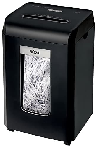 Image of Rexel RSS1838 Strip Cut Paper Shredder, Shreds 18 Sheets, P2 Security, Small Office, 38L bin, Ultra Quiet, ProMax QS Range, 2104588