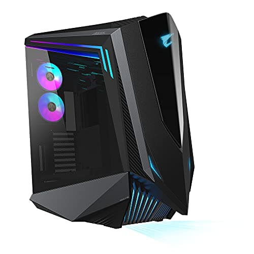 Image of GIGABYTE AORUS C700 GLASS PC Case - Full Tower, supports up to E-ATX & 420mm radiators, pre-installed 120mm*5 fans, USB 3.1 Type-C, RGB Fusion