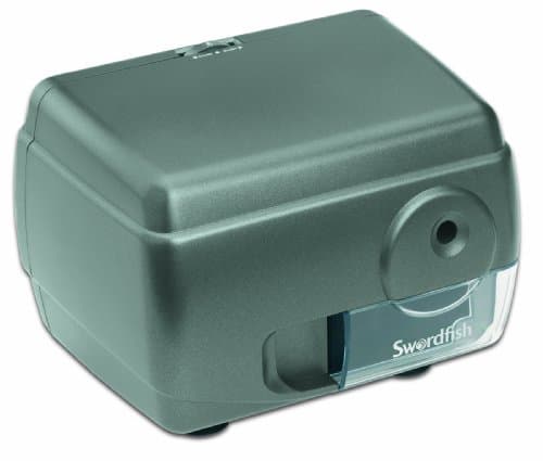 Image of Swordfish ‘Contour’ Electric Pencil Sharpener with Replaceable Helical Blade and Pencil Point Options [40051]