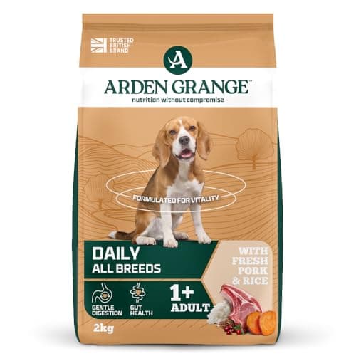Image of Arden Grange Dog Food Adult Pork & Rice, 2 kg