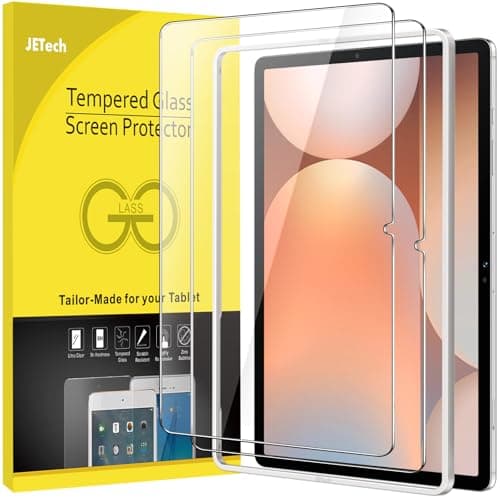 Image of JETech Screen Protector for Samsung Galaxy Tab S10 Plus 2024 / Tab S9 Plus/Tab S9 FE Plus 2023 12.4 Inch, Clear HD Screen Protector, Pack of 2