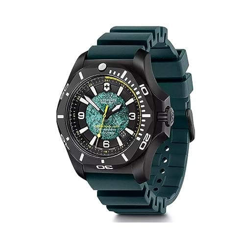 Image of Victorinox INOX Mens Analogue Quartz Watch with Silicone Bracelet V241957.1
