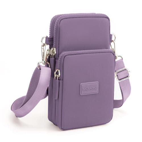 Image of DuoLmi Crossbody Bags for Women, Waterproof Phone Pouch Wrist Bag Zipper Phone Bag Small Handbag Crossbody Shoulder Bag Compatible with iPhone 15 Pro Max/15/14/13/12/11 Samsung Galaxy S23 S22