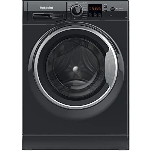 Image of Hotpoint 8kg 1600rpm Freestanding Washing Machine - Black