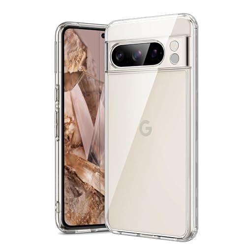 Image of for Google Pixel 8 Pro Case, Clear Case Military Grade Drop Protection Anti Yellowing Cell Phone Cover Shockproof Protective Transparent Case