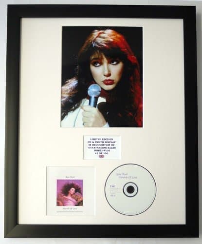 Image of KATE BUSH/PHOTO & CD DISPLAY LTD. EDITION OF THE ALBUM HOUNDS OF LOVE