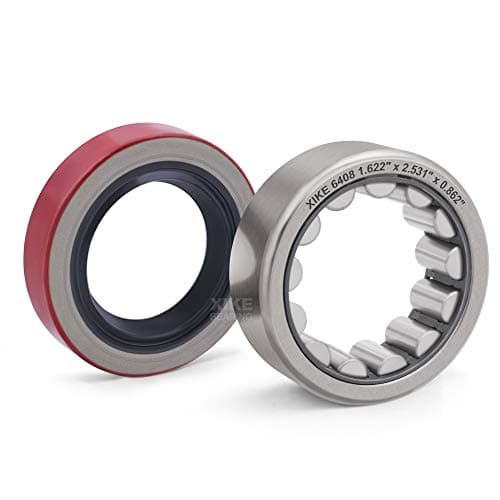 Image of XiKe 1 Set Axle Bearing & Seal Kit, Fits Various 2.530" OD, Compatible Timken 6408, 8835S and R1559TV, AK1559 Chrysler, Ford, GM and More.