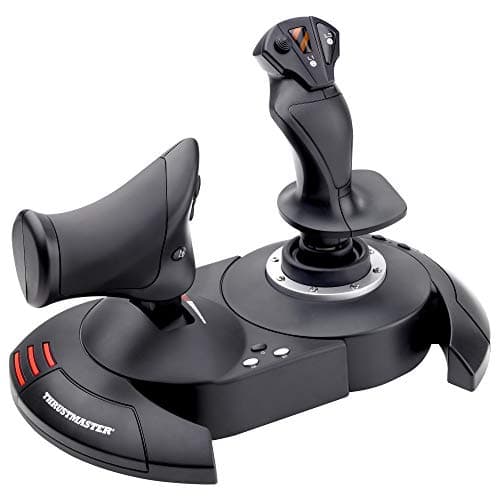 Image of Thrustmaster T.Flight Hotas X - 5-Axis Flight Simulator Joystick with Throttle, Adjustable Resistance, and Programmable Buttons for PC