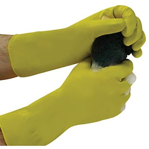 Image of Polyco 14-MAT-7 Matrix Household Glove, Size 7, Yellow