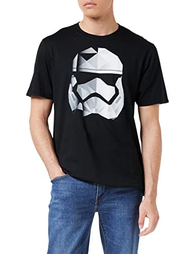 Image of Star Wars Mens Geo Trooper T-Shirt, Black, X-Large