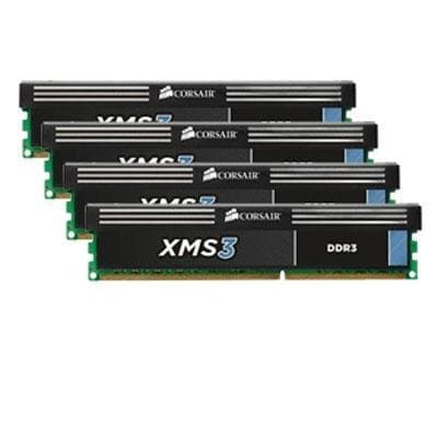 Image of Corsair CMX16GX3M4A1333C9 DDR3 1333MHz 16Gb DDR3 DIMM (CMX16GX3M4A1333C9)