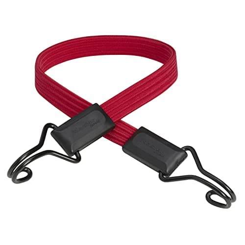 Image of Master Lock 60 cm Twin Wire Flat Bungee - Red