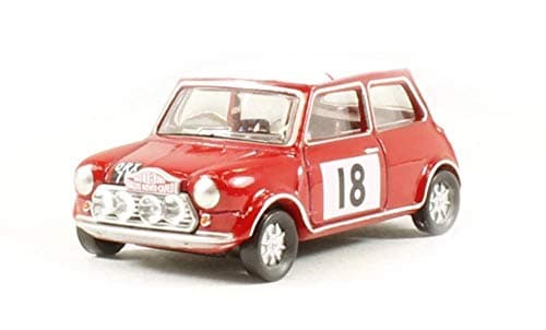 Image of Oxford Diecast 1:76 Mini Cooper S MkII 1968 Monte Carlo Rally Collectable model 76MCS001