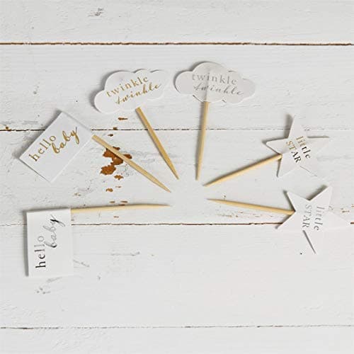 Image of Bambino Cupcake Toppers (Set of 24)