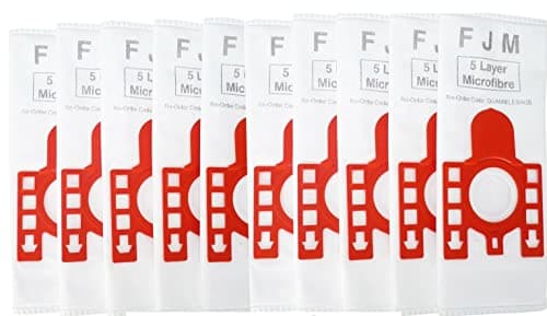 Image of 8 x FJM Type Hoover Bags For Miele C1 C2 Compact Complete Vacuum Cleaners S500 S511 S512 S571 S578 S599 S700 S290 S299 S41 S256i Avern