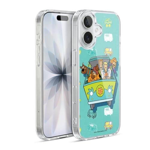 Image of Head Case Designs Officially Licensed Scooby-Doo Mystery Inc. 50th Anniversary Gel Case [Military Grade Protection] Compatible with Apple iPhone 17 and Compatible with MagSafe