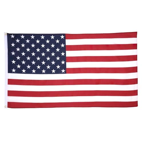 Image of AZ FLAG - United States Flag - 3x5 Ft - 100D Polyester Usa - Us - American Banner with Two Metal Grommets - Fade Resistant - Vivid Colors - 3' x 5' Feet - 150x90 Cm