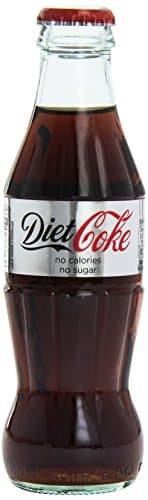 Image of Diet Coke|Coca Cola Diet Glass Bottles, 200ml (Pack of 24)