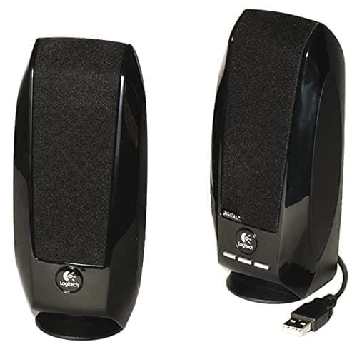 Image of Logitech S150 2.0 Digital Speaker System, 5W RMS, Black, USB, Brown Box