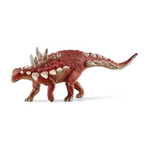 Image of SCHLEICH Dinosaurs - 7" Realistic Gastonia Dinosaur Figure - Educational and Detailed Jurassic Red Dino Toy Figurine for Boys and Girls - Durable Montessori Animal Toy for Kids Ages 4+ | 15036
