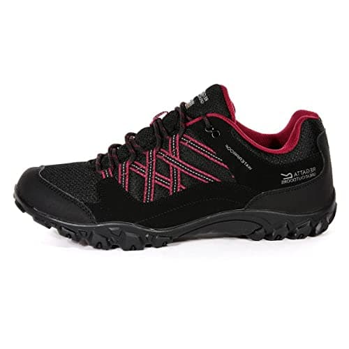 Image of Regatta Womens Edgepoint III Low Rise Walking Shoes - 3 UK Black