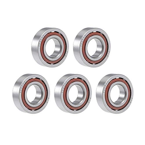 Image of uxcell 7002AC Angular Contact Ball Bearing 15x32x9mm, Single Row, Open, 25° Contact Angle 5pcs