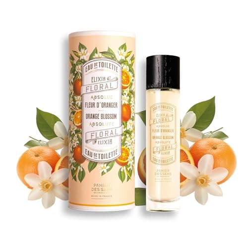 Image of Panier des Sens - Eau de Toilette - Orange Blossom Perfume for Women - Floral Fragrance - Long Lasting, Natural Perfume - Hair & Body - Vegan Friendly - Made in France - 50ml