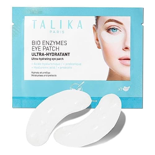 Image of Talika Bio Enzymes Eye Patch - Instant Ultra-Moisturising Under Eye Patches - Eye Mask Patches For Dark Circles Tired Eyes & Puffiness - Single Pair
