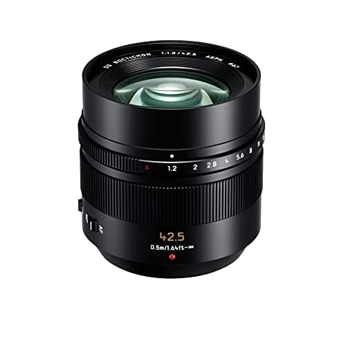 Image of Panasonic LUMIX H-NS043E LEICA DG Nocticron 42.5 mm Zoom Lens - Black (Renewed)