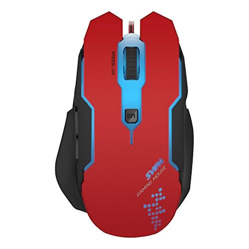 Image of SPEEDLINK Svipa 2800dpi Optical Sensor Gaming Mouse - Red