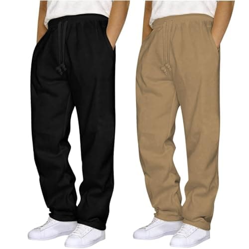 Image of Jog Bottoms Mens Trousers Men Mens Lounge Wear Men Joggers Lounge Wear White Trousers Running s for Joggers for UK Multipack UK Size