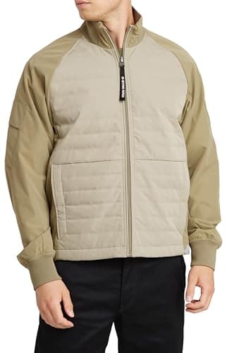 Image of G-Star Men's Track Overshirt, Beige (vintage khaki D26175-D517-G053), XL