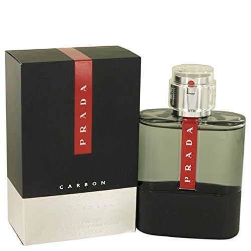Image of PRADA Luna Rossa Carbon 100ml/3.4oz Eau De Toilette Spray Men Cologne Fragrance